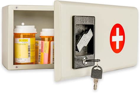 metal medication lock box|free lock boxes for medications.